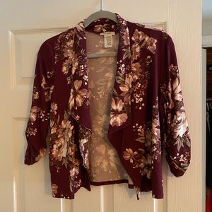 Floral Blouse / Blazer